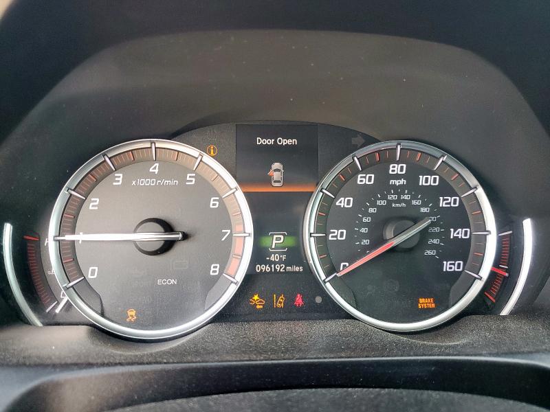 19UUB2F6XKA005806 - 2019 ACURA TLX TECHNOLOGY Czarny zdjęcie 9