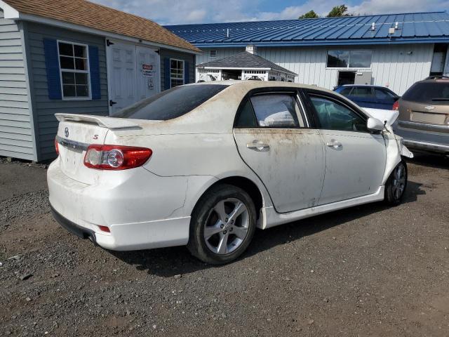 2T1BU4EE4CC849731 - 2012 TOYOTA COROLLA BASE WHITE photo 3