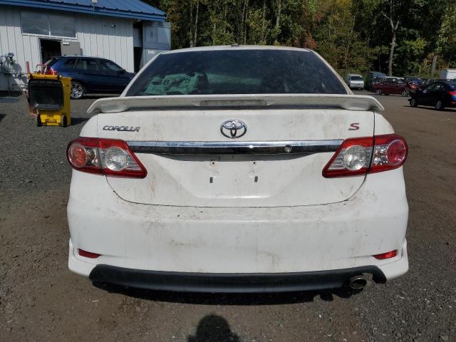 2T1BU4EE4CC849731 - 2012 TOYOTA COROLLA BASE WHITE photo 6