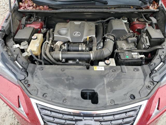 JTJYARBZ8K2124540 - 2019 LEXUS NX 300 BASE წითელი ფოტო 12