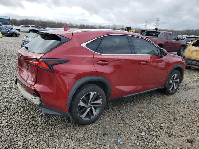 JTJYARBZ8K2124540 - 2019 LEXUS NX 300 BASE წითელი ფოტო 3