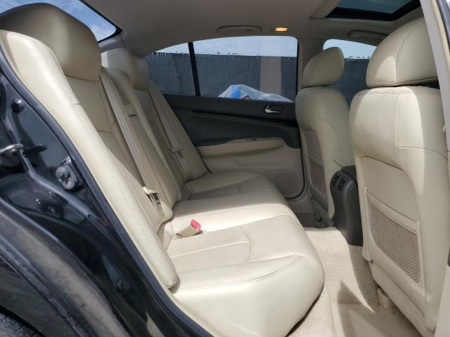 JN1CV6AP4DM711490 - 2013 INFINITI G37 BASE BLACK photo 10