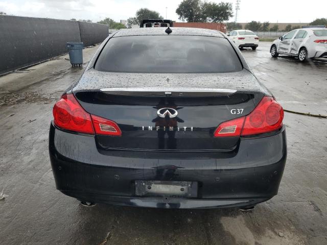 JN1CV6AP4DM711490 - 2013 INFINITI G37 BASE BLACK photo 6
