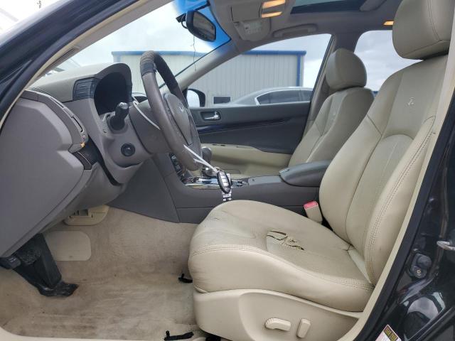 JN1CV6AP4DM711490 - 2013 INFINITI G37 BASE BLACK photo 7