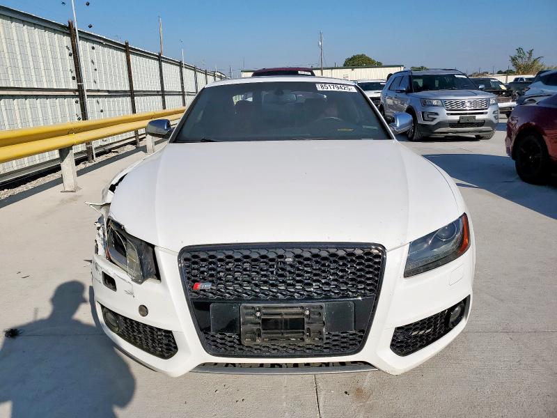 WAUVVAFR2AA051480 - 2010 AUDI S5 PRESTIGE Ақ фото 5