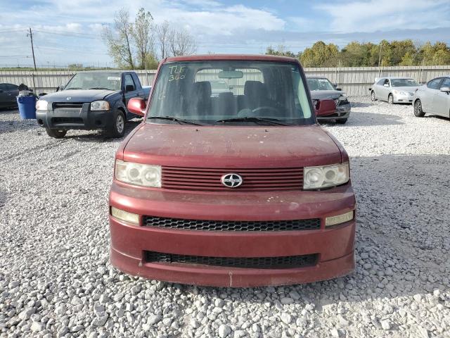 JTLKT324864102573 - 2006 TOYOTA SCION XB MAROON photo 5