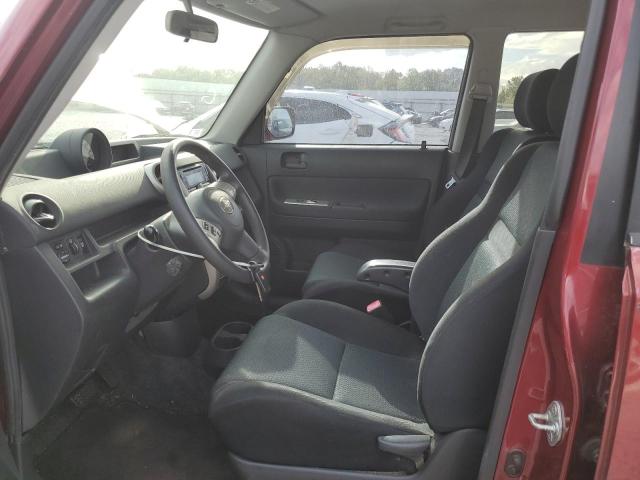 JTLKT324864102573 - 2006 TOYOTA SCION XB MAROON photo 7