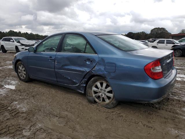 4T1BF30K02U535945 - 2002 TOYOTA CAMRY LE BLUE photo 2