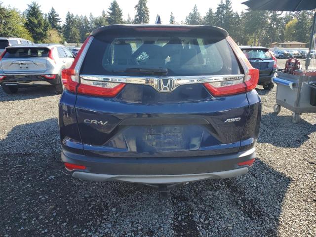 2HKRW6H31JH210943 - 2018 HONDA CR-V LX ლურჯი ფოტო 6