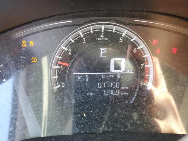 2HKRW6H31JH210943 - 2018 HONDA CR-V LX ლურჯი ფოტო 9