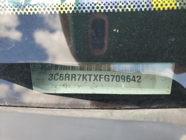 3C6RR7KTXFG709642 - 2015 RAM 1500 ST WHITE photo 12