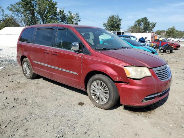 2C4RC1CG8ER113608 - 2014 CHRYSLER TOWN & COU TOURING L BURGUNDY photo 4