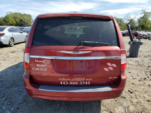 2C4RC1CG8ER113608 - 2014 CHRYSLER TOWN & COU TOURING L BURGUNDY photo 6