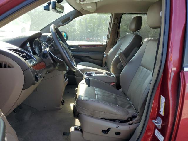 2C4RC1CG8ER113608 - 2014 CHRYSLER TOWN & COU TOURING L BURGUNDY photo 7