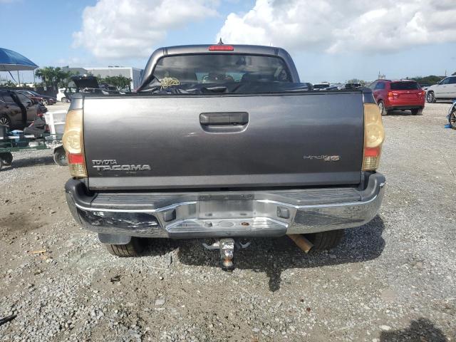 5TFJU4GN5FX085211 - 2015 TOYOTA TACOMA DOUBLE CAB PRERUNNER GRAY photo 6