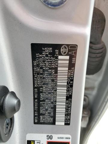 2T1BURHE1GC556576 - 2016 TOYOTA COROLLA L 银色 照片 13