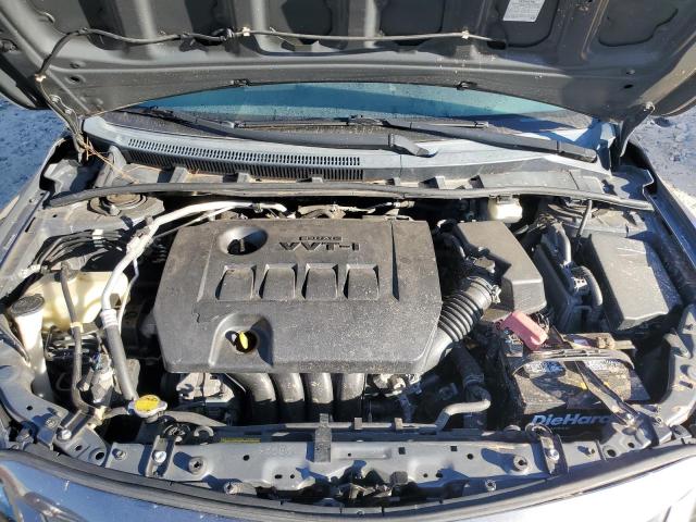 2T1BU4EEXBC657258 - 2011 TOYOTA COROLLA BASE გრაფიტი ფოტო 11