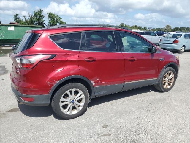 1FMCU0GD7JUA02084 - 2018 FORD ESCAPE SE Czerwony zdjęcie 3