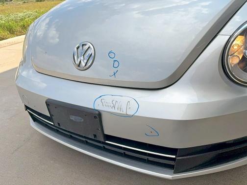 3VWJX7AT3DM663774 - 2013 VOLKSWAGEN BEETLE SILVER photo 12