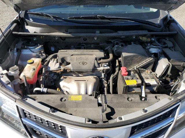 JTMRFREV9DD028733 - 2013 TOYOTA RAV4 XLE SILVER photo 12