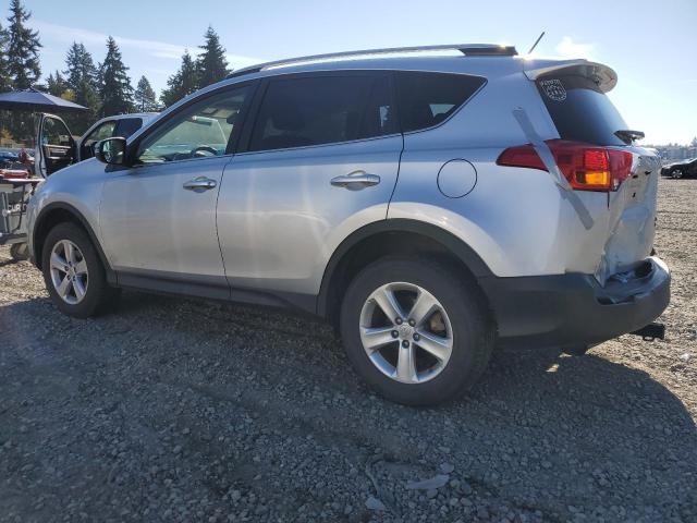 JTMRFREV9DD028733 - 2013 TOYOTA RAV4 XLE SILVER photo 2