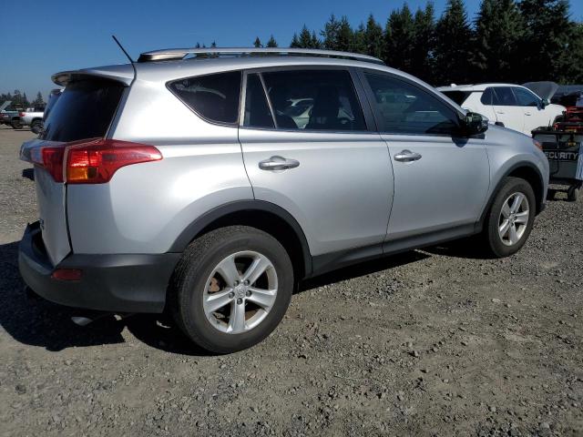 JTMRFREV9DD028733 - 2013 TOYOTA RAV4 XLE SILVER photo 3