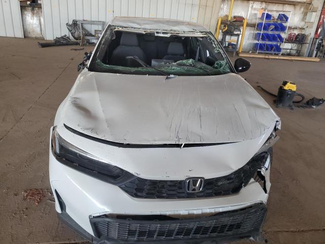 19XFL2H81SE022123 - 2025 HOND CIVIC SPORT WHITE photo 5
