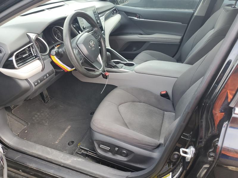4T1R11AKXNU065525 - 2022 TOYOTA CAMRY LE BLACK photo 7