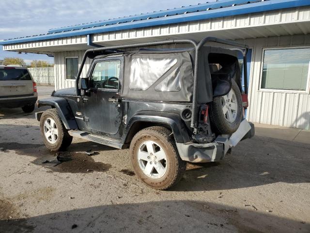 1J4FA54188L622583 - 2008 JEEP WRANGLER SAHARA Siyah fotoğraf 2