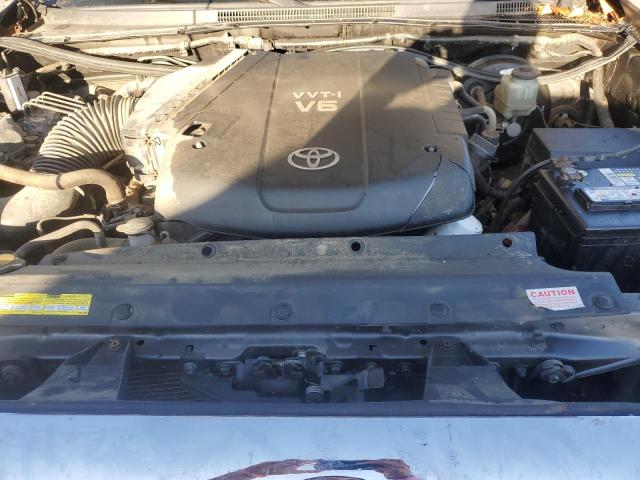 3TMLU4ENXCM084293 - 2012 TOYOTA TACOMA DOUBLE CAB GRAY photo 11