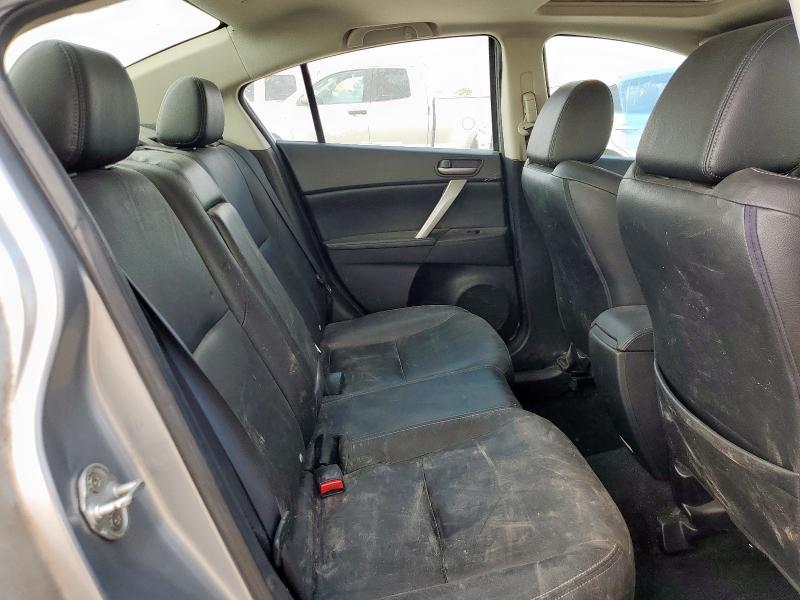 JM1BL1W74C1680655 - 2012 MAZDA 3 I SILVER photo 10