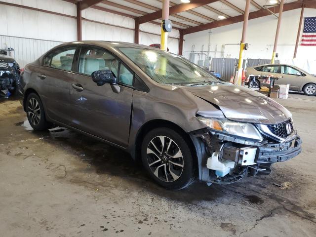 19XFB2F86FE298969 - 2015 HONDA CIVIC EX GRAY photo 4