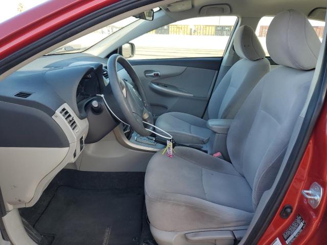 JTDBU4EE2B9155107 - 2011 TOYOTA COROLLA BASE Rot Foto 7