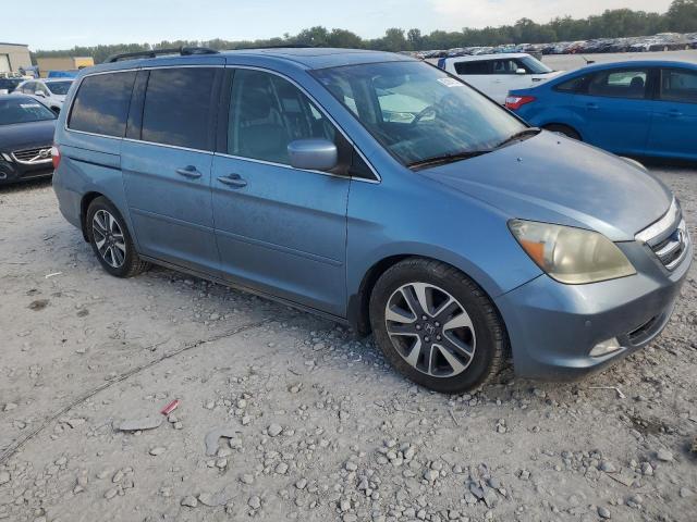 5FNRL38855B036916 - 2005 HONDA ODYSSEY TOURING BLUE photo 4