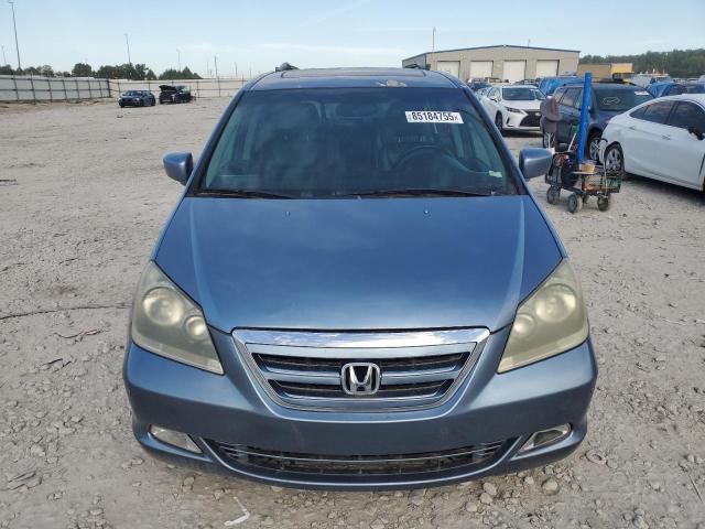 5FNRL38855B036916 - 2005 HONDA ODYSSEY TOURING BLUE photo 5