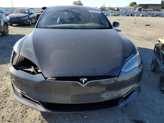 5YJSA1E18HF188731 - 2017 TESLA MODEL S GRAY photo 5