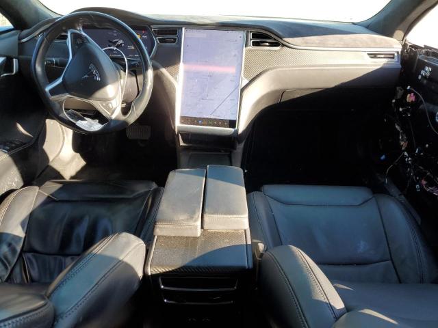 5YJSA1E18HF188731 - 2017 TESLA MODEL S GRAY photo 8