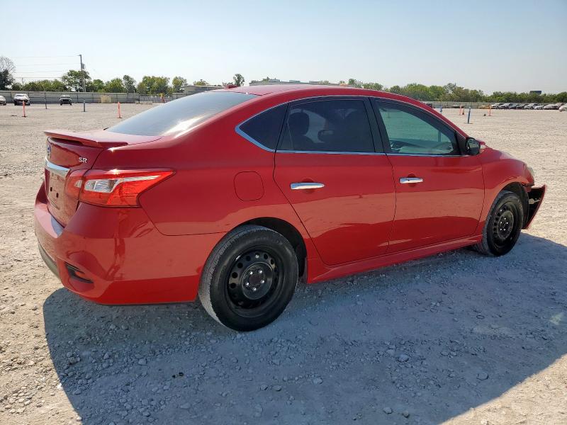 3N1AB7AP1KY427296 - 2019 NISSAN SENTRA S RED photo 3