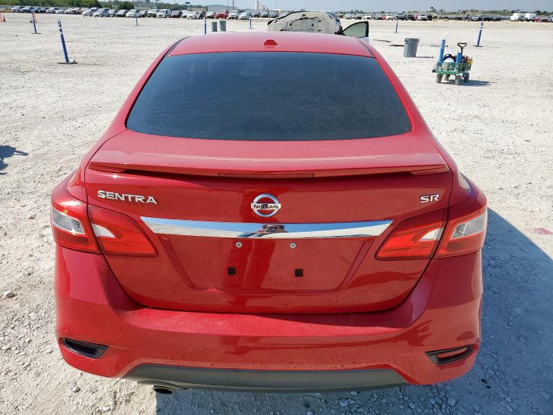 3N1AB7AP1KY427296 - 2019 NISSAN SENTRA S RED photo 6