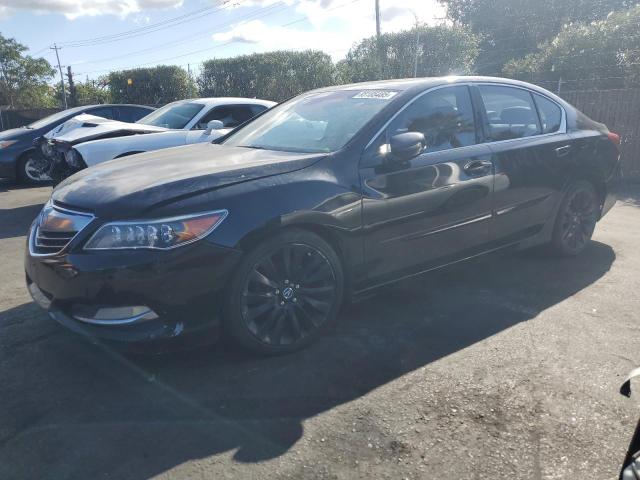 JH4KC1F97EC007527 - 2014 ACURA RLX ADVANCE BLACK photo 1