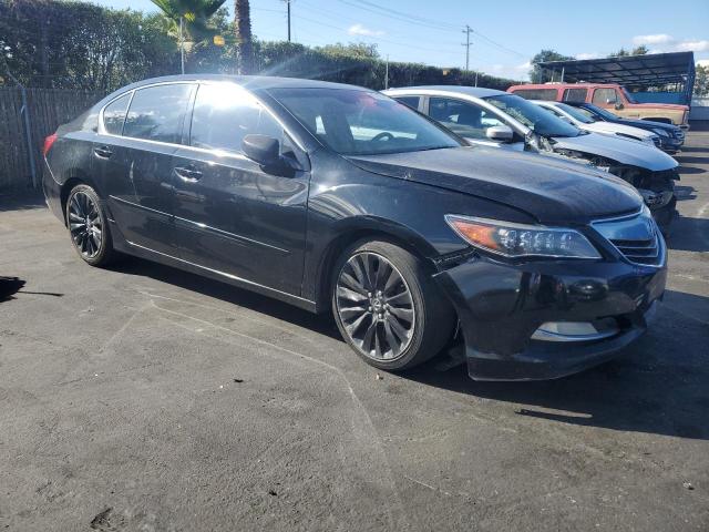 JH4KC1F97EC007527 - 2014 ACURA RLX ADVANCE BLACK photo 4