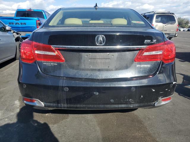 JH4KC1F97EC007527 - 2014 ACURA RLX ADVANCE BLACK photo 6