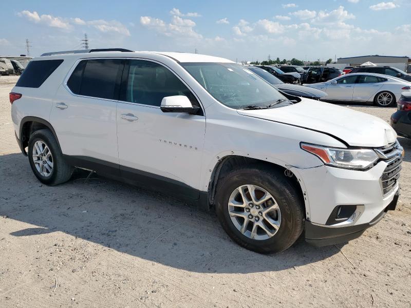 1GNERGKW6JJ160165 - 2018 CHEVROLET TRAVERSE LT თეთრი ფოტო 4