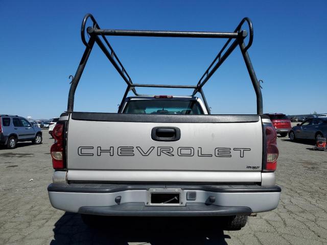 1GCEC14X25Z278976 - 2005 CHEVROLET SILVERADO C1500 ვერცხლისფერი ფოტო 6