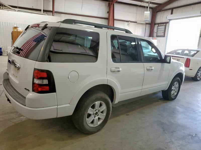 1FMEU7DE9AUA04790 - 2010 FORD EXPLORER XLT 白色 照片 3