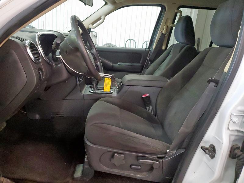 1FMEU7DE9AUA04790 - 2010 FORD EXPLORER XLT 白色 照片 7
