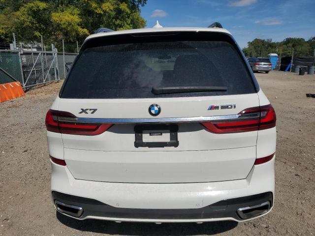 5UXCX4C52KLS36737 - 2019 BMW X7 XDRIVE50I WHITE photo 6
