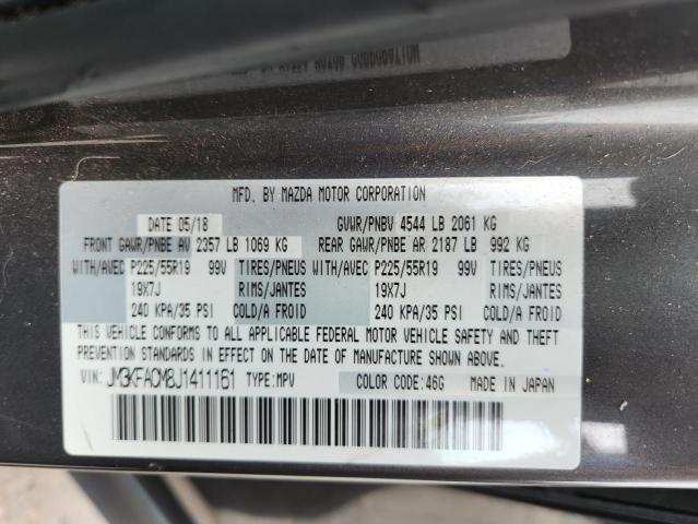 JM3KFACM8J1411161 - 2018 MAZDA CX-5 TOURING CHARCOAL photo 13