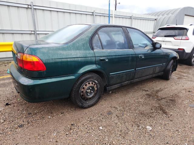 2HGEJ6615YH540121 - 2000 HONDA CIVIC BASE GREEN photo 3