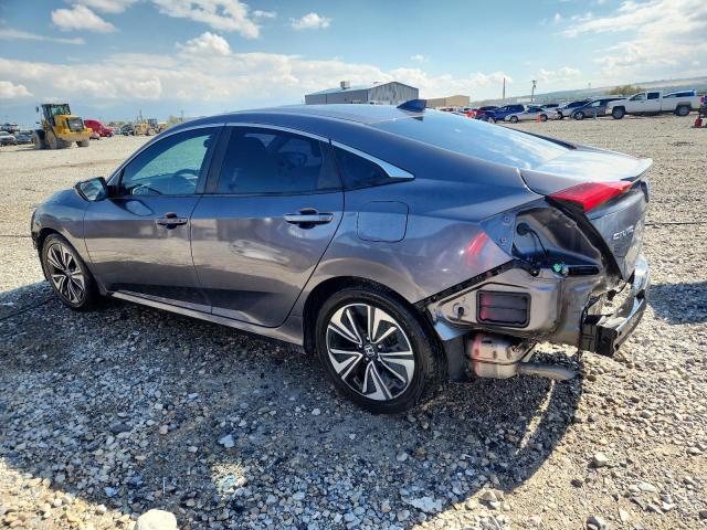 2HGFC1F3XJH640580 - 2018 HONDA CIVIC EX ნაცრისფერი ფოტო 2